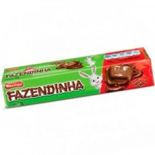 Biscoito recheado sabor choco+choco   / Fazendinha 130g